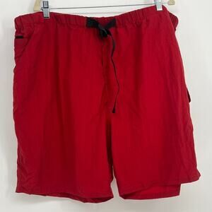 ST JOHN'S BAY Men's Cargo Trekking Shorts XL  Camping Fishing Vacation Utility